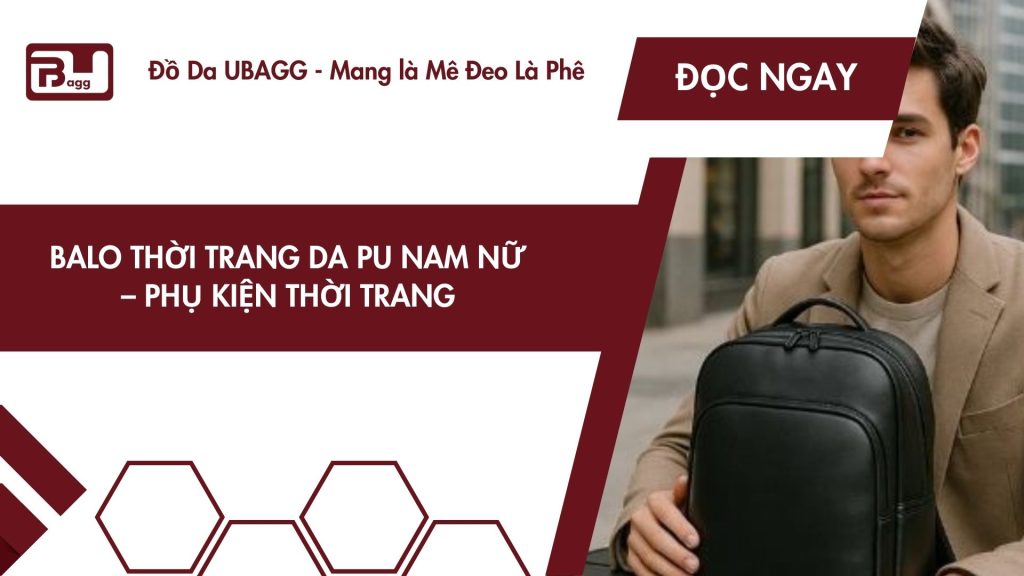 balo thời trang da PU nam nữ